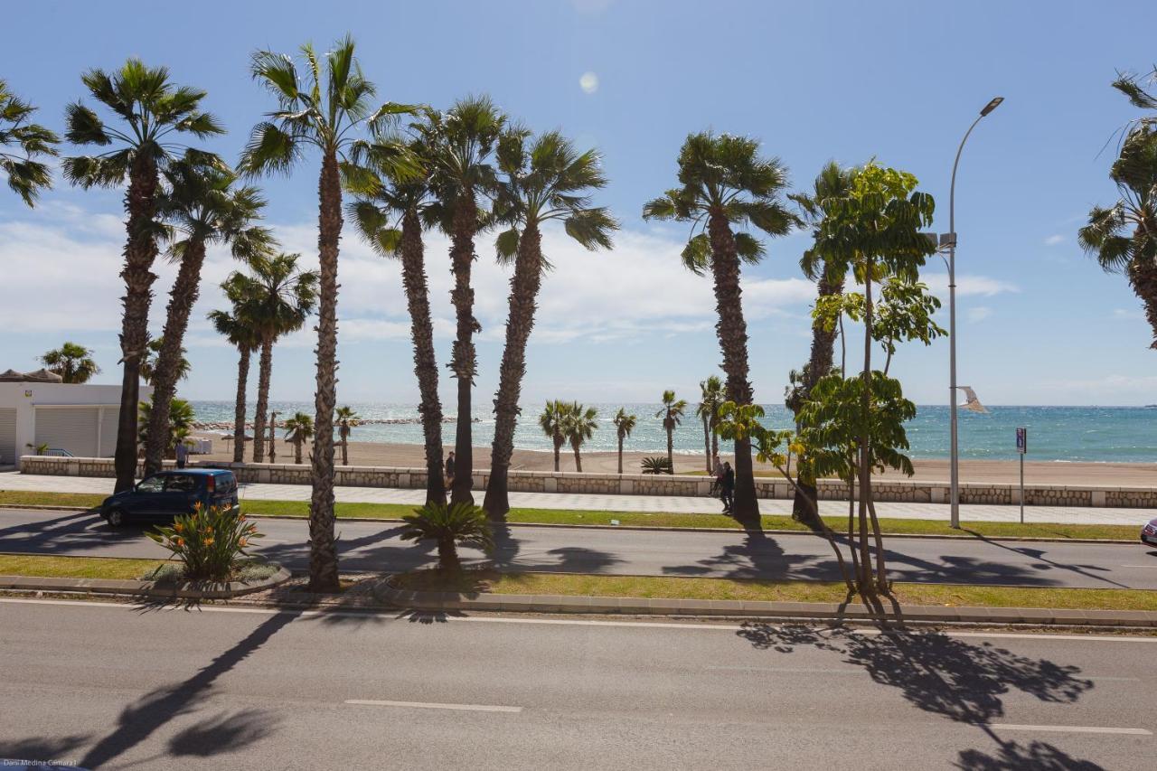 Loft En Primera Linea Del Paseo Maritimo Málaga Eksteriør bilde