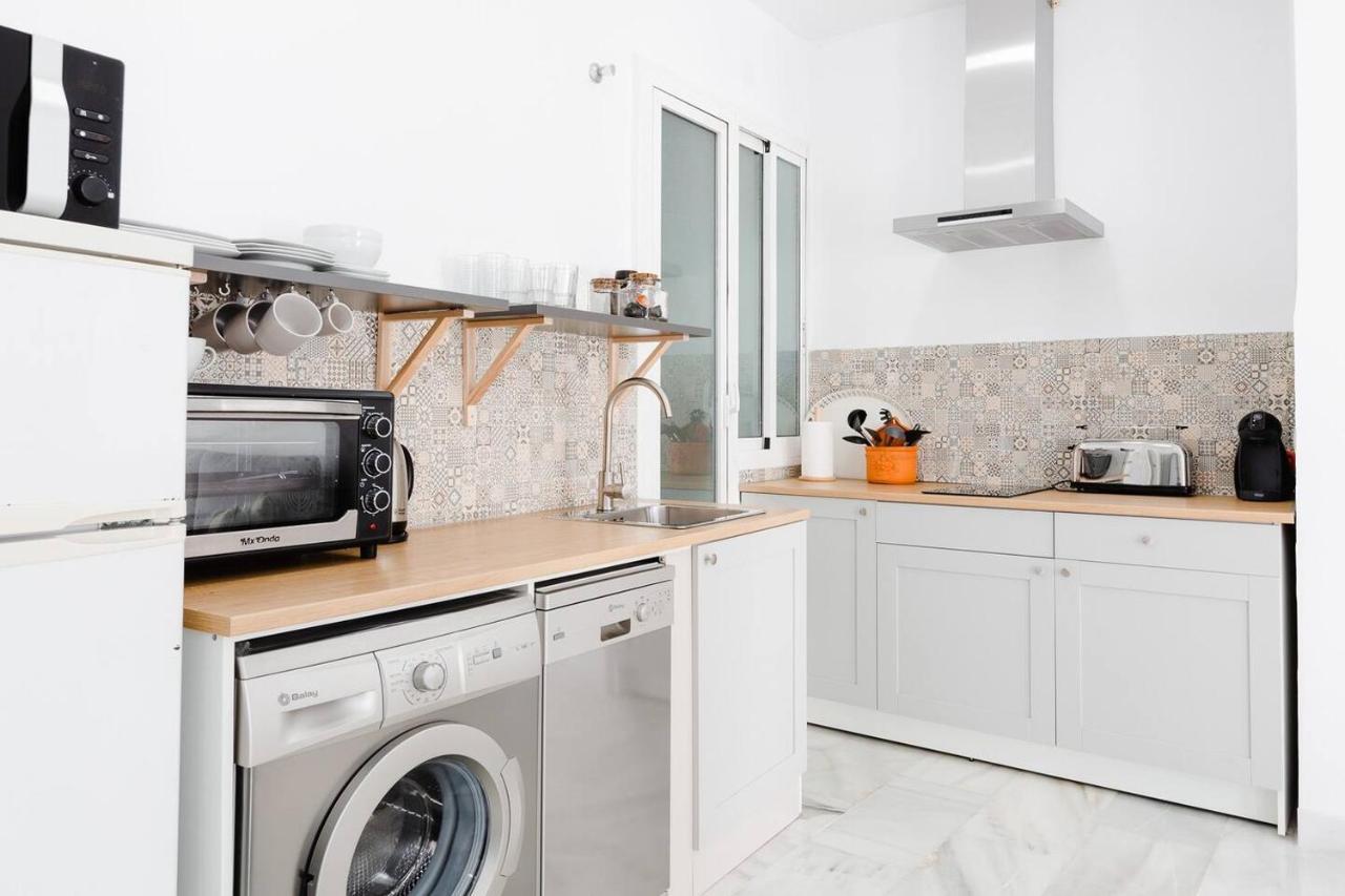 Loft En Primera Linea Del Paseo Maritimo Málaga Eksteriør bilde